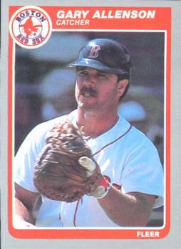 1985 Fleer #148 Gary Allenson Front