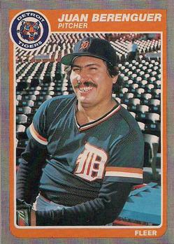 1985 Fleer #2 Juan Berenguer Front