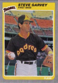 1985 Fleer #32 Steve Garvey Front