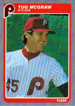 1985 Fleer #261 Tug McGraw Front