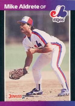 1989 Donruss Traded #T-25 Mike Aldrete Front