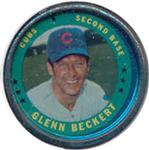 1971 Topps - Coins #143 Glenn Beckert Front