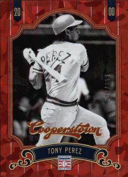 2012 Panini Cooperstown - Crystal Collection Red #89 Tony Perez Front