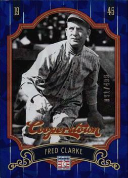 2012 Panini Cooperstown - Crystal Collection Blue #25 Fred Clarke Front