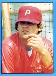1982 Topps - Coming Soon Stickers #77 Bob Boone Front