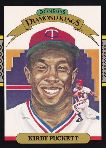 1987 Donruss - Super Diamond Kings #19 Kirby Puckett Front