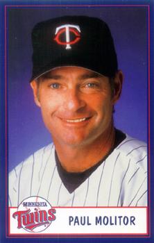 2001 Barry Colla #7401 Paul Molitor Front