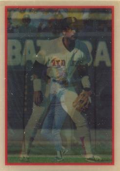 1987 Sportflics #80 Jim Rice / Jose Canseco / George Bell Front