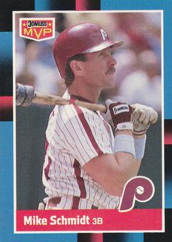 1988 Donruss - Bonus MVPs #BC-4 Mike Schmidt Front