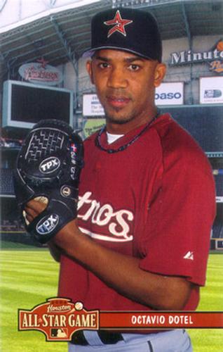 2004 Barry Colla Postcards #604 Octavio Dotel Front