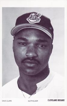 1987 Cleveland Indians Photocards #NNO Dave Clark Front