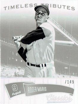 2014 Panini Classics - Timeless Tributes Silver #117 Roger Maris Front