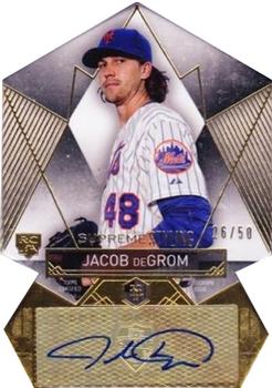 2014 Topps Supreme - Supreme Styling Autographs #SS-JD Jacob deGrom Front
