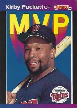 1989 Donruss - Bonus MVP's #BC-1 Kirby Puckett Front