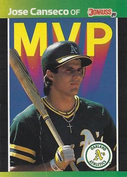 1989 Donruss - Bonus MVP's #BC-5 Jose Canseco Front