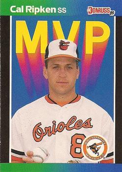 1989 Donruss - Bonus MVP's #BC-15 Cal Ripken Front