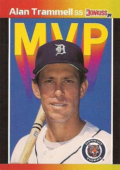 1989 Donruss - Bonus MVP's #BC-17 Alan Trammell Front