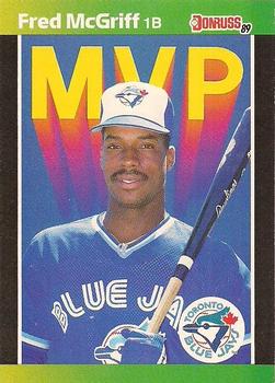 1989 Donruss - Bonus MVP's #BC-19 Fred McGriff Front