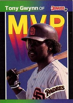 1989 Donruss - Bonus MVP's #BC-20 Tony Gwynn Front