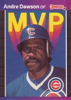 1989 Donruss - Bonus MVP's #BC-8 Andre Dawson Front