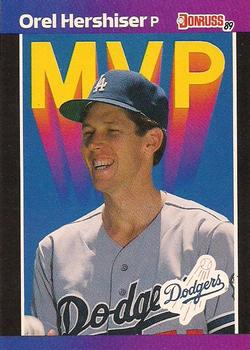 1989 Donruss - Bonus MVP's #BC-4 Orel Hershiser Front