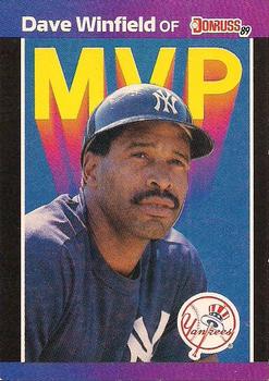 1989 Donruss - Bonus MVP's #BC-11 Dave Winfield Front