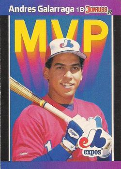 1989 Donruss - Bonus MVP's #BC-16 Andres Galarraga Front