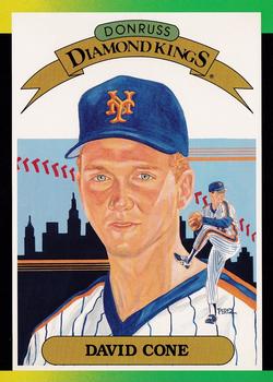 1989 Donruss - Super Diamond Kings #9 David Cone Front