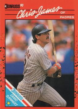 1990 Donruss - Grand Slammers #3 Chris James Front