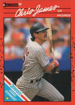 1990 Donruss - Grand Slammers #3 Chris James Front