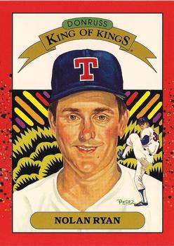 1990 Donruss - Super Diamond Kings #NNO Nolan Ryan Front