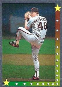 1990 Topps Stickers #154 Rick Reuschel Front