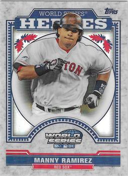 2014 Topps Chrome Update - World Series Heroes #WSC-4 Manny Ramirez Front