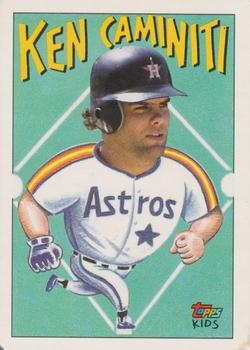 1992 Topps Kids #45 Ken Caminiti Front