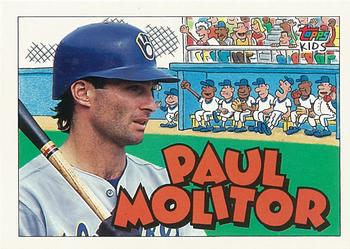 1992 Topps Kids #81 Paul Molitor Front