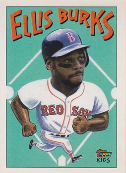 1992 Topps Kids #70 Ellis Burks Front