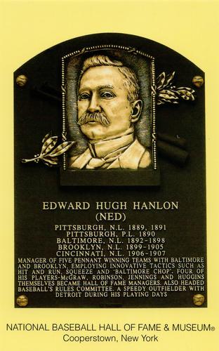 1965-22 Cooperstown Plaque Postcards #NNO Ned Hanlon Front