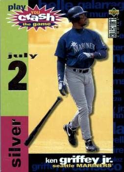 1995 Collector's Choice - You Crash the Game Silver #CG8 Ken Griffey Jr. Front