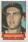 1969 Topps Stamps #NNO Dean Chance Front