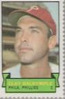 1969 Topps Stamps #NNO Clay Dalrymple Front