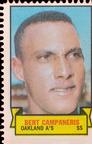 1969 Topps Stamps #NNO Bert Campaneris Front