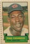 1969 Topps Stamps #NNO Paul Casanova Front