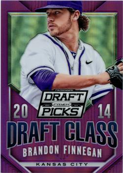 2014 Panini Prizm Perennial Draft Picks - 2014 Draft Class Prizms Purple #15 Brandon Finnegan Front