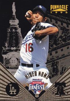 1996 Pinnacle FanFest #6 Hideo Nomo Front