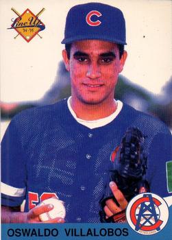 1994-95 Line Up Venezuelan Winter League #243 Oswaldo Villalobos Front