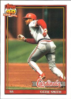1991 Topps - Collector's Edition (Tiffany) #130 Ozzie Smith Front