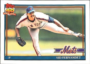 1991 Topps - Collector's Edition (Tiffany) #230 Sid Fernandez Front