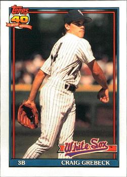 1991 Topps - Collector's Edition (Tiffany) #446 Craig Grebeck Front