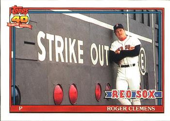 1991 Topps - Collector's Edition (Tiffany) #530 Roger Clemens Front