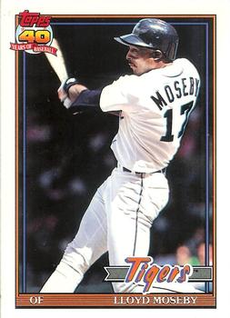 1991 Topps - Collector's Edition (Tiffany) #632 Lloyd Moseby Front